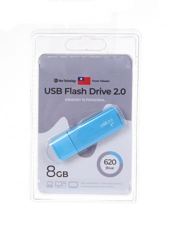 USB Flash Drive 8Gb - Exployd 620 EX-8GB-620-Blue
