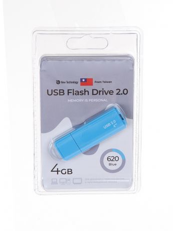 USB Flash Drive 4Gb - Exployd 620 EX-4GB-620-Blue