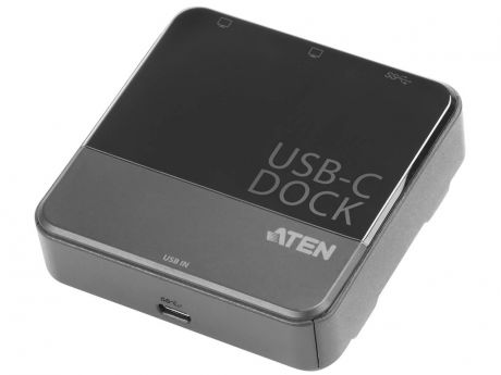 Док-станция Aten USB-C Dual-HDMI Mini Doc UH3233
