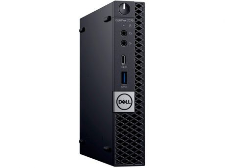 Настольный компьютер Dell Optiplex 7070 Black 7070-6794 (Intel Core i5-9500 3.0 GHz/8192Mb/256Gb SSD/Intel HD Graphics/Wi-Fi/Bluetooth/Windows 10 Pro 64-bit)