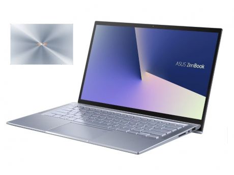 Ноутбук ASUS Zenbook UX431FA-AM187R Light Blue 90NB0MB3-M05330 Выгодный набор + серт. 200Р!!!(Intel Core i7-10510U 1.8 GHz/16384Mb/1024Gb SSD/Intel HD Graphics/Wi-Fi/Bluetooth/Cam/14.0/1920x1080/Windows 10 Pro 64-bit)