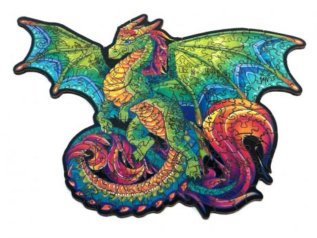 Пазл Culmo Радужный дракон 317 эл. JWP-RDRAG-L