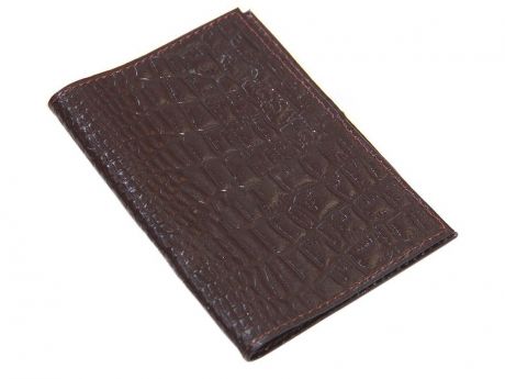 Обложка для паспорта Главдор GL-231 натуральная кожа Dark Brown 51818