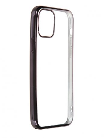 Чехол iBox для APPLE iPhone 12 / 12 Pro (6.1) Blaze Silicone Black Frame УТ000022804