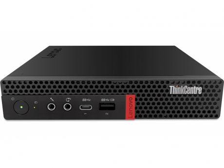 Настольный компьютер Lenovo ThinkCentre M720q Tiny 10T70091RU (Intel Pentium G5420T 3.2 GHz/4096Mb/128Gb SSD/Intel UHD Graphics/Wi-Fi/Bluetooth/DOS)