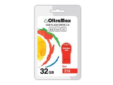 USB Flash Drive OltraMax 210 32GB Red