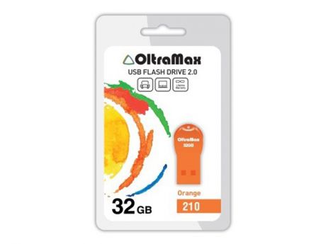 USB Flash Drive OltraMax 210 32GB Orange