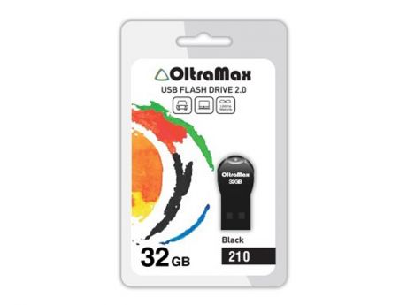 USB Flash Drive OltraMax 210 32GB Black