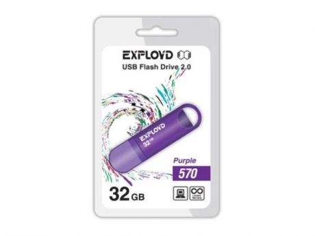USB Flash Drive EXPLOYD 570 32GB Purple