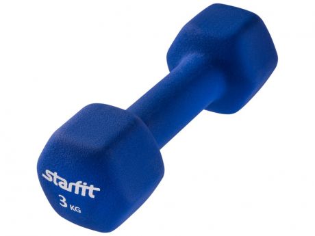 Гантель Starfit DB-201 3kg Blue УТ-00009072