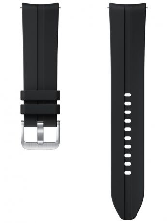 Аксессуар Ремешок для Samsung Galaxy Watch 3 45mm / Watch 46mm Ridge Sport Band Black ET-SFR84LBEGRU