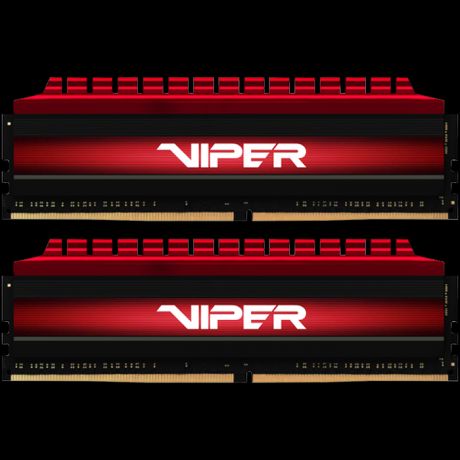 Модуль памяти DIMM 16Gb 2х8Gb DDR4 PC25600 3200MHz Patriot Viper 4 Series XMP(PV416G320C6K)