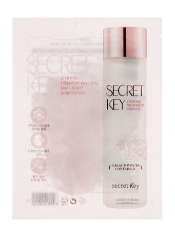 Secret Key Starting Treatment Essential Mask Sheet Rose Edition