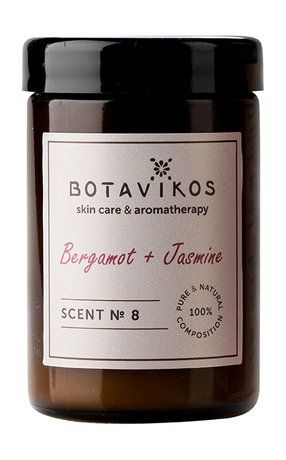 Botavikos Natural Massage Aroma Candle Bergamot-Jasmine