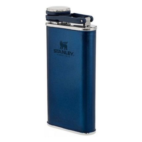 Фляга STANLEY The Easy-Fill Wide Mouth Flask, 0.23л, синий