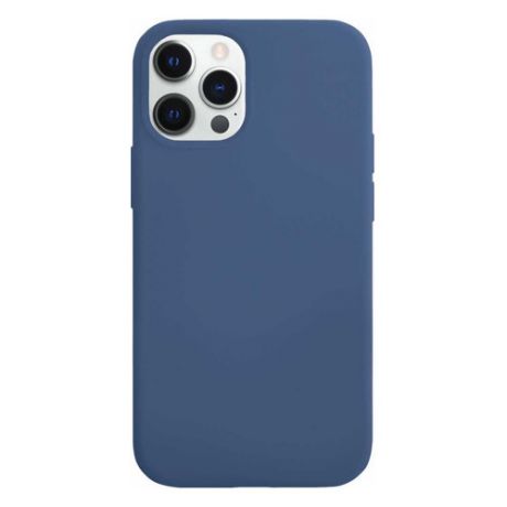 Чехол (клип-кейс) VLP Silicone Case, для Apple iPhone 12/12 Pro, темно-синий [vlp-sc20-61db]