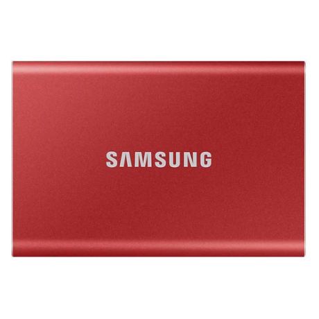 SSD накопитель SAMSUNG T7 MU-PC500R/WW 500ГБ, 1.8", USB Type-C