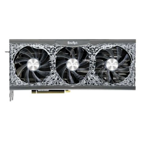 Видеокарта PALIT NVIDIA GeForce RTX 3090 , PA-RTX3090 GAMEROCK 24G, 24ГБ, GDDR6X, Ret [ned3090t19sb-1021g]