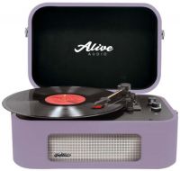 Проигрыватель виниловых дисков ALIVE-AUDIO STORIES Lilac Bluetooth (STR-06-LL)