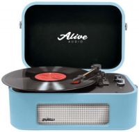 Проигрыватель виниловых дисков ALIVE-AUDIO Stories Turquoise Bluetooth (STR-06-TS)