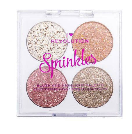 I Heart Revolution Sprinkles Blush and Highlight Palette