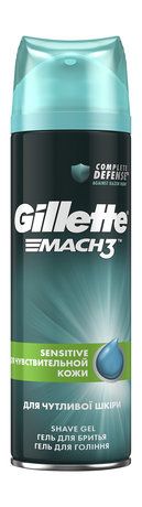 Gillette Mach3 Sensitive Shave Cream Complete Defence