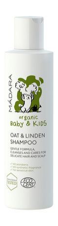 Madara Organic Baby and Kids Oat and Linden Shampoo