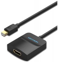 Адаптер-переходник Vention mini DisplayPort 20M/HDMI Black (HBCBB)