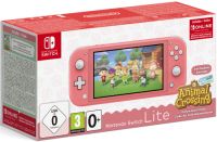Игровая приставка Nintendo Switch Lite, коралловая + Animal Crossing: New Horizons + NSO 3 месяца