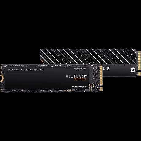 Внутренний SSD-накопитель 500Gb Western Digital Black (WDS500G3X0C) M.2 2280 PCIe NVMe 3.0 x4