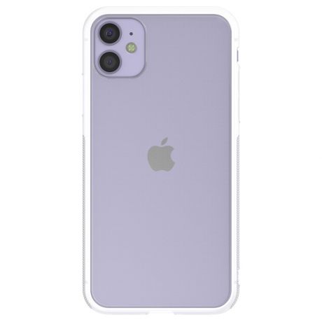 Чехол для Apple iPhone 11 Brosco, силиконовая накладка, прозрачный