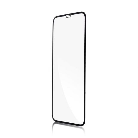 Защитное стекло для iPhone 11 Pro Brosco Unbreakable 3D, изогнутое по форме дисплея, с черной рамкой