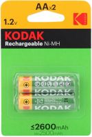 Аккумуляторы Kodak Rechargable АА HR6-2BL 2600mAh [KAAHR-2/2600mAh], 4 шт (30955080)