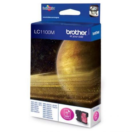 Картридж Brother LC-1100M Magenta для DCP-385C/MFC-990CW/DCP-6690CW (325стр)