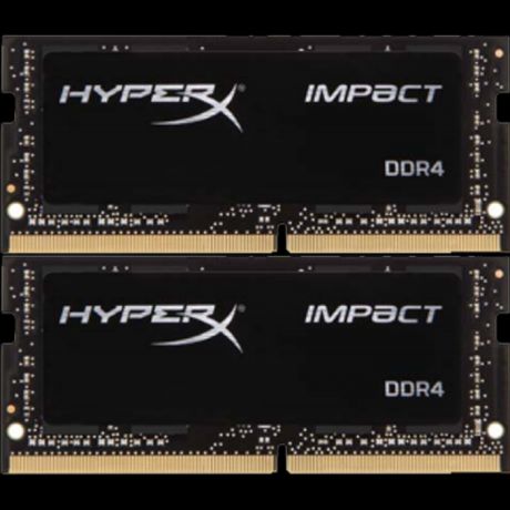 Модуль памяти SO-DIMM DDR4 32Gb (2x16Gb) PC25600 3200Mhz Kingston HyperX Impact (HX432S20IB2K2/32)