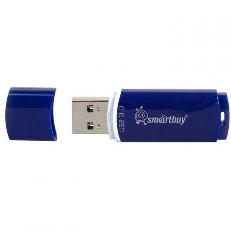 USB Flash накопитель 128GB Smartbuy Crown (SB128GBCRW-Bl USB 3.0 синий