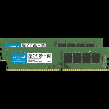 Модуль памяти DIMM 32Gb 2х16Gb DDR4 PC25600 3200MHz Crucial (CT2K16G4DFRA32A)