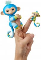 Интерактивная обезьянка FINGERLINGS Билли с малышом, 12 см (3541)