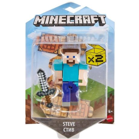 Minecraft® Базовые фигурки в упаковке 2 шт. GTP08/GTP13 Стив