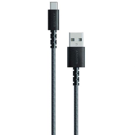 Кабель USB3.0 - Type C 0.9м Anker Select+ (A8022H11), черный