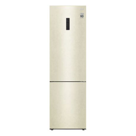 Холодильник LG GA-B509CETL, двухкамерный, бежевый