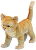 Мягкая игрушка HANSA-CREATION Котёнок, стоящий, рыжий, 30 см (6573)