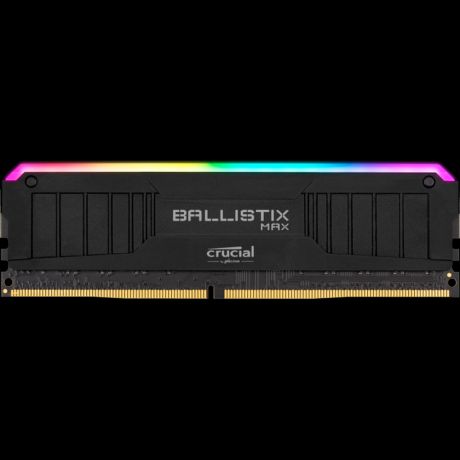 Модуль памяти DIMM 16Gb DDR4 PC32000 4000MHz Crucial Ballistix MAX RGB Black (BLM16G40C18U4BL)