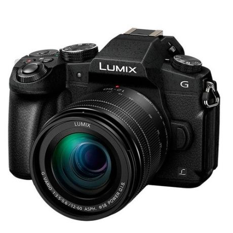 Фотоаппарат PANASONIC Lumix DMC-G80MEE-K kit ( Lumix G Vario 12-60мм/F3.5-5.6 ASPH/Power O.I.S.), черный