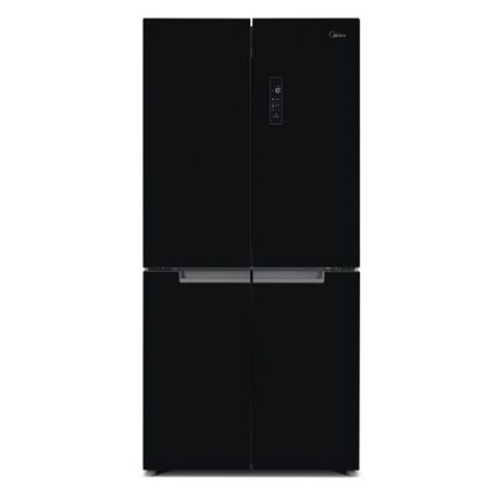 Холодильник MIDEA MRC518SFNGBL, трехкамерный, черный