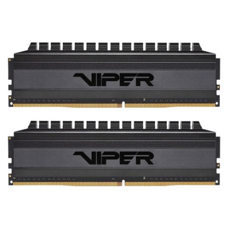Модуль памяти PATRIOT Viper 4 Blackout PVB416G300C6K DDR4 - 2x 8ГБ 3000, DIMM, Ret