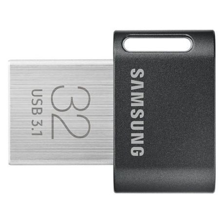 Флешка USB SAMSUNG Fit Plus MUF-32AB/APC 32ГБ, USB3.1, черный