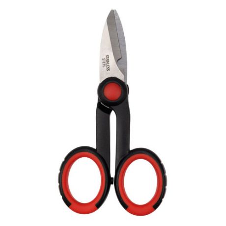 Ножницы REXANT 12-4945 12-4945 универсальные, 140мм, ручки пластиковые, сталь
