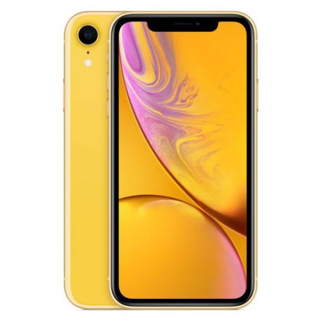 Смартфон APPLE iPhone XR 128Gb, MH7P3RU/A, желтый