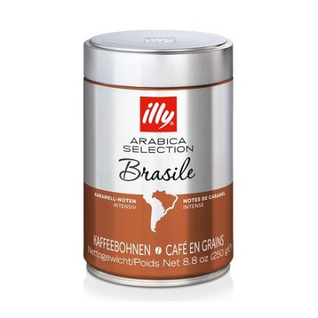 Кофе зерновой ILLY Brasile, средняя обжарка, 250 гр